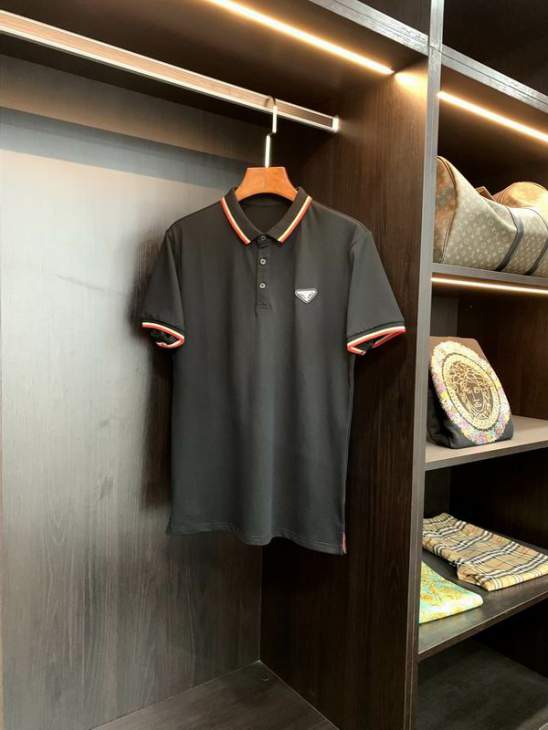 Picture of Prada Polo Shirts Short _SKUPradaM-3XL12jx27625838